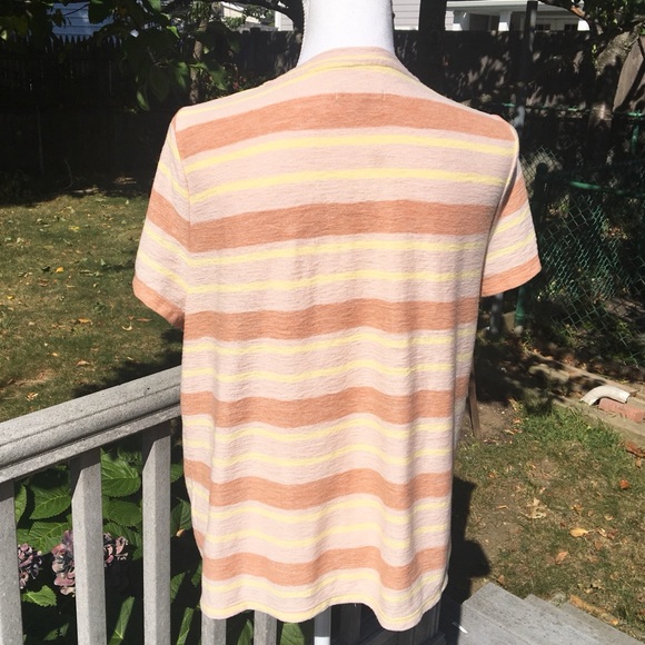 Madewell Alto Scoop Tee in Montoya Stripe - Picture 5 of 8